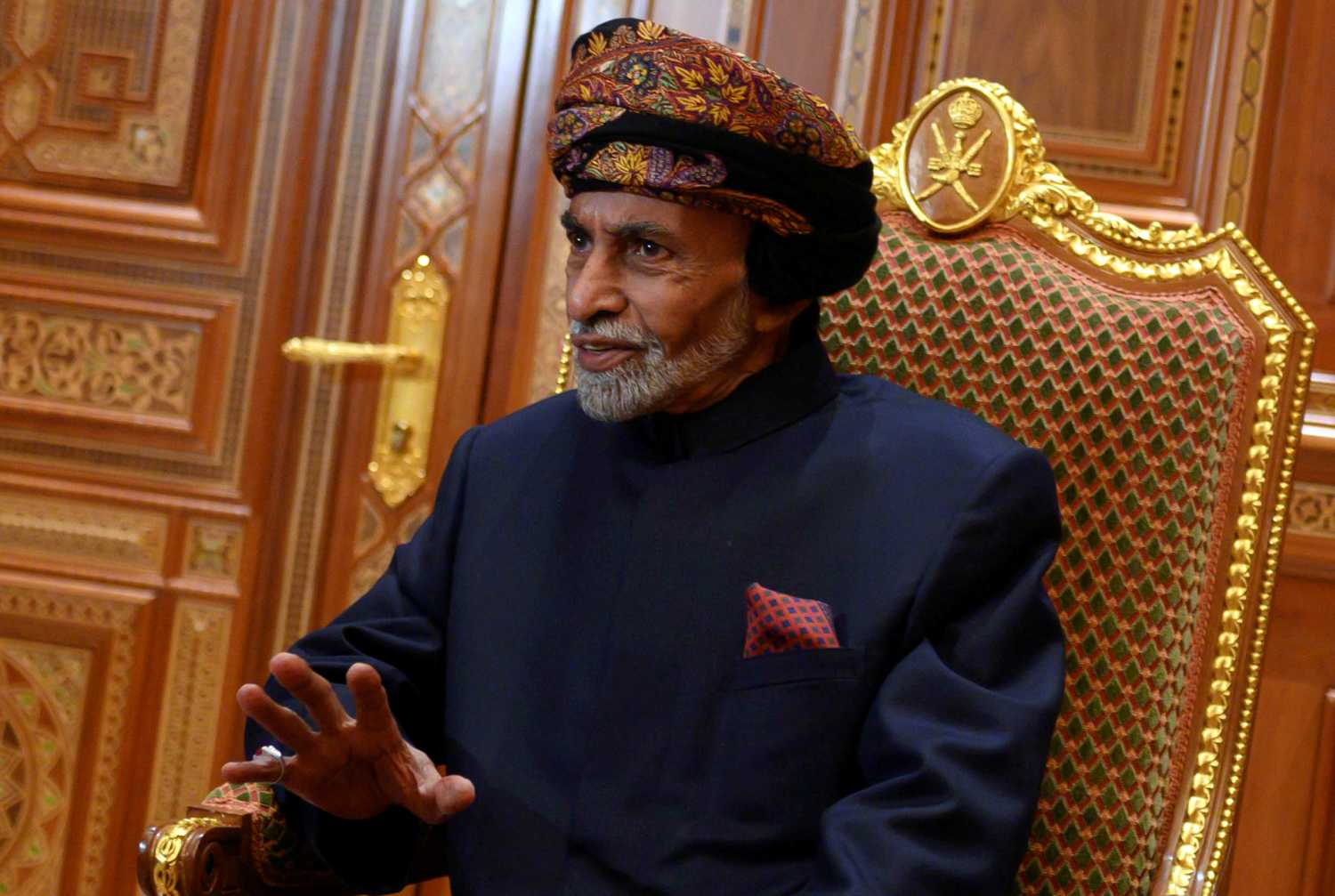 صورة للسلطان قابوس بن سعيد